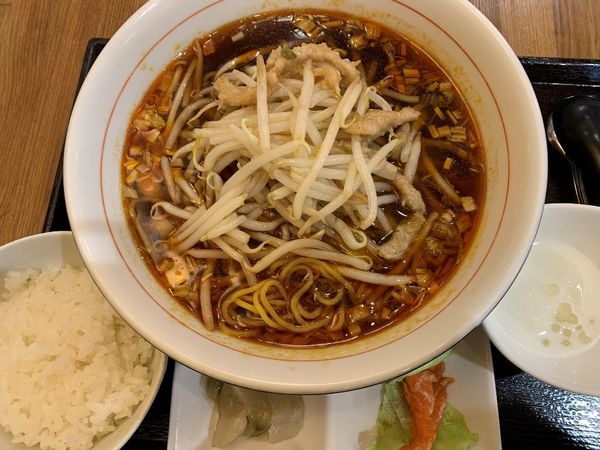 「サンラー麺（ランチメニュー）」@中華料理 千両の写真