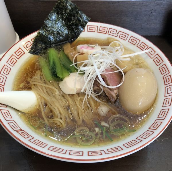 「特製鶏の中華そば」@麺屋 誠栄の写真