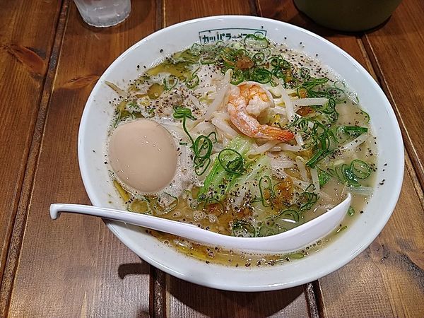 「味玉シーフード」@カッパラーメンセンターの写真