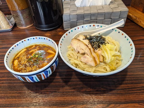 「和風カリーつけ麺」@らー麺 あけどやの写真