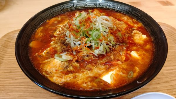 「豆腐マーラーメン」@ラーメン餃子 なか屋の写真