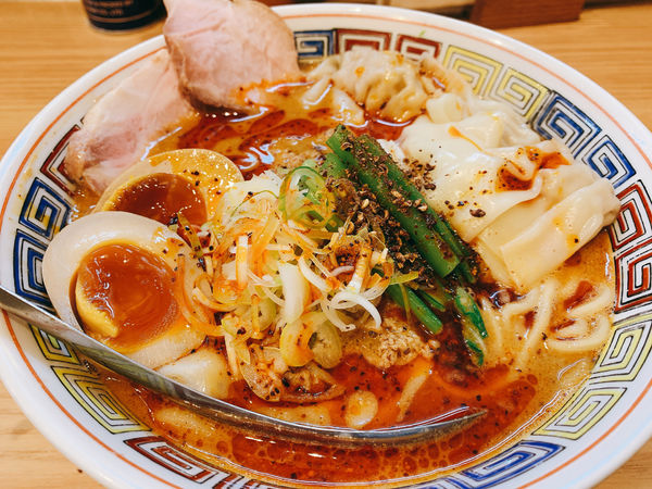 「特製担々麺」@ほっこり中華そば もつけの写真