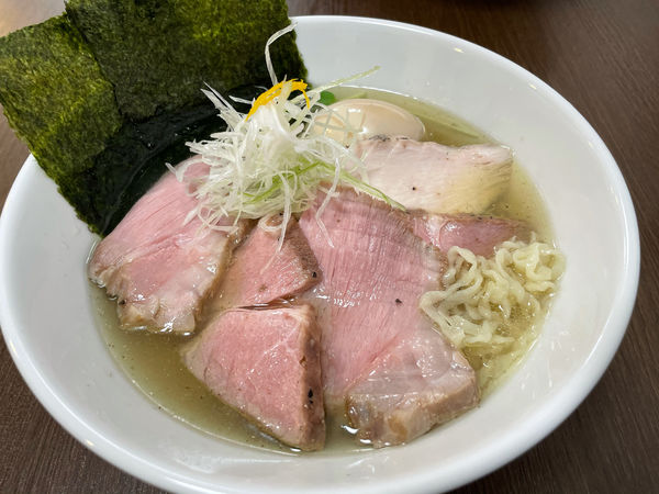 「雲龍風虎（特製塩ラーメン)1000円」@麺屋 龍の写真