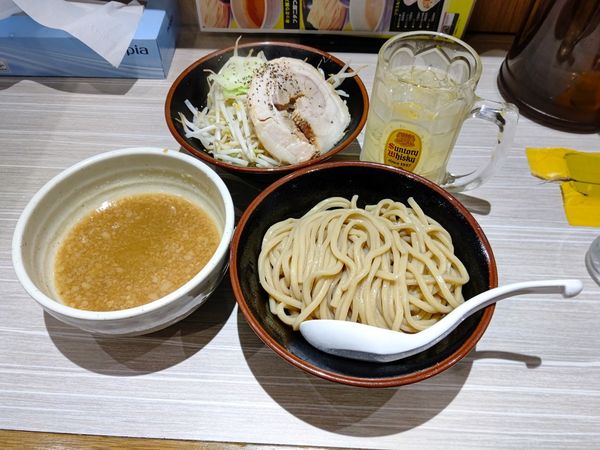 「ブタ二郎つけ麺(中盛・250g)840円→700円」@高崎青春ブタ二郎の写真