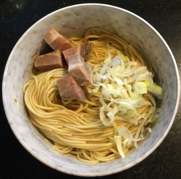 「純鯛蕎麦 850円＋替玉 200円」@七福軒の写真