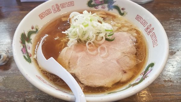 「朝専用中華そば　醤油」@らあめん 寸八 総本店の写真