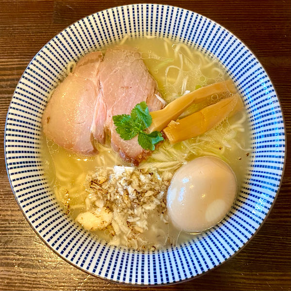 「鯛そば 塩 （味玉＋110円）」@活龍海専門店 海KATSURYUの写真