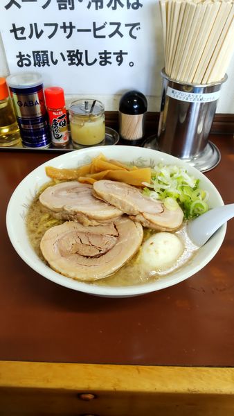 「ガンジャチャーシューメン大盛」@ラーメン ひかりの写真