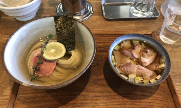 「昆布水のつけ麺　醤油」@YOKOKURA STOREHOUSEの写真
