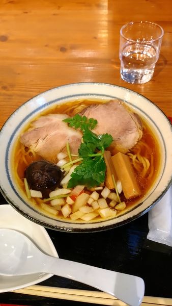 「鶏煮干しラーメン　¥750円」@らぁ麺くろきの写真