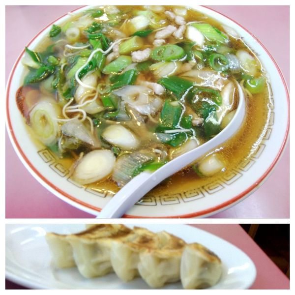 「珍達そば＋黒豚餃子」@珍達そばの写真