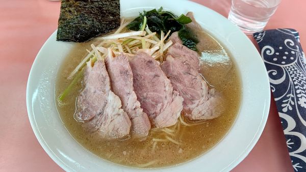 「ネギチャーシューメン」@ラーメンショップ 石川店の写真