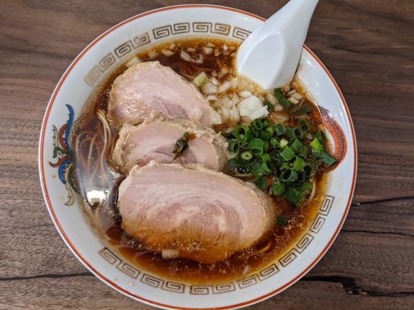 「ラーメン＋煮バラ」@RAMEN WANTOの写真