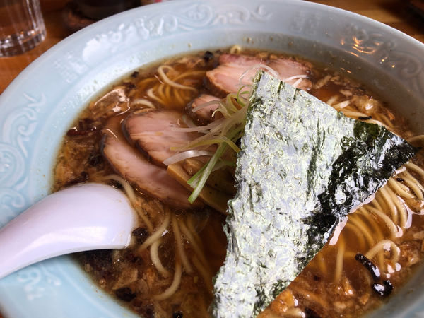 「チャーシュー麺　動物系」@中華そば おかめの写真