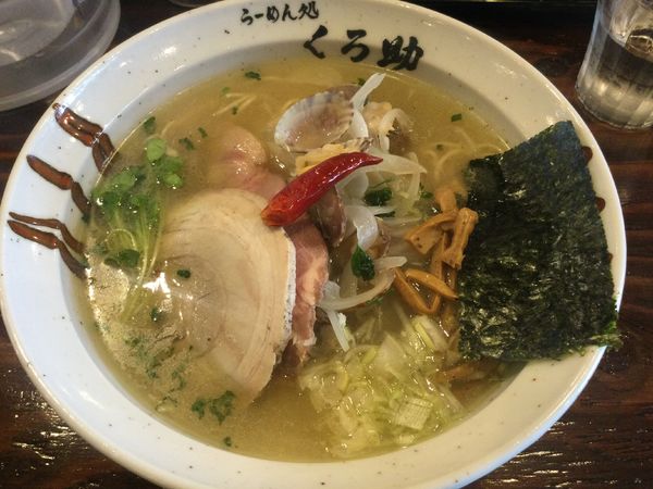 「【春の限定】ボンゴレビアンコらーめん(¥900)」@らーめん処 くろ助の写真