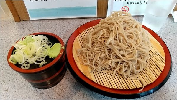 「もりそば 大盛（４３０円）」@甲斐そばの写真