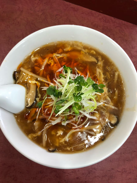 「酸辣湯麺」@中華厨房 久華の写真