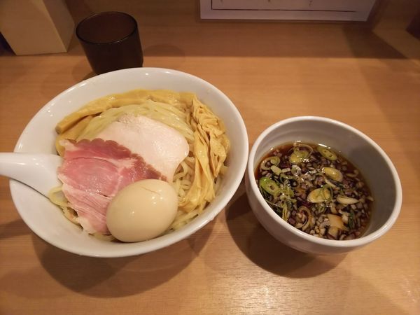 「つけ麺大盛」@らぁ麺 みうら 上野毛店の写真