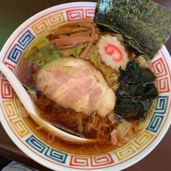 「昭和の中華そば650円」@拉麺 時代遅れの写真