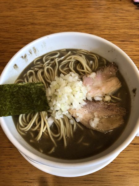 「煮干そば(大)600円」@煮干そば とみ田の写真