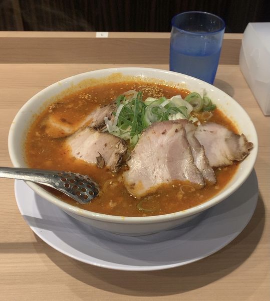「とろとろタンタン麺 チャーシュー」@ラーメンいしい 市原店の写真