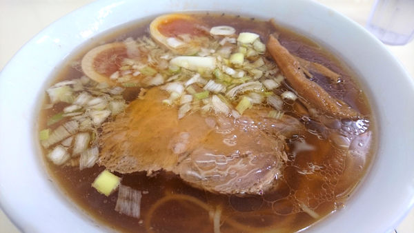 「【昼】中華そば+煮玉子」@中華そば ふくみみの写真