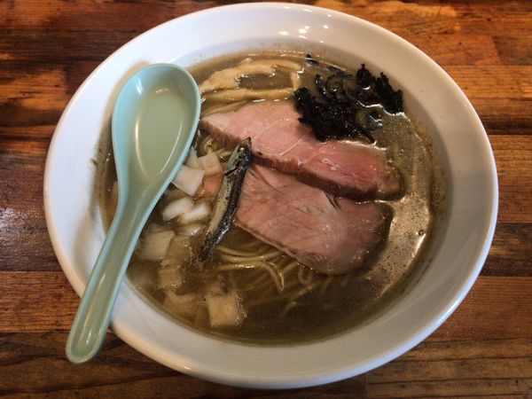 「豊岡煮干しそば」@青春餃子の写真