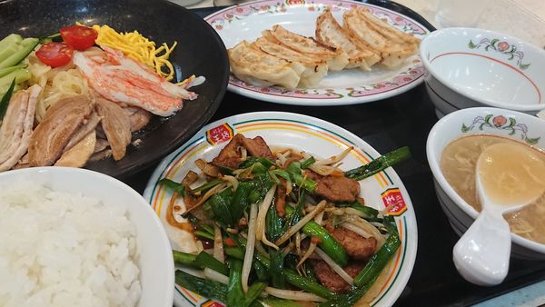 「冷し中華」@餃子の王将 太田高林店の写真