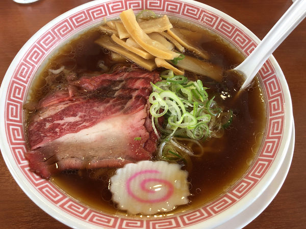 「ローストビーフ醤油　メンマ」@幸楽苑 志木店の写真