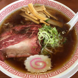 ローストビーフ醤油　メンマ