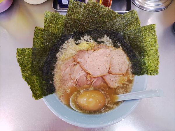 「チャーシューメン+味玉+のり」@ラーメンショップ 野田店の写真