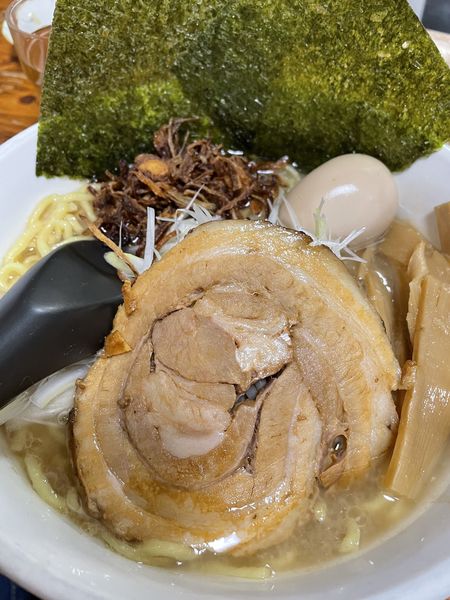 「ちょっとずつ全部のせラーメン」@塚越ラーメンの写真