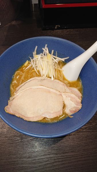 「限定 浅利豚骨(パタン麺)900」@カニトン 東神奈川店の写真