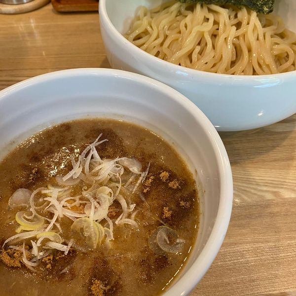 「濃厚ニボつけ麺」@麺屋 琥珀の写真