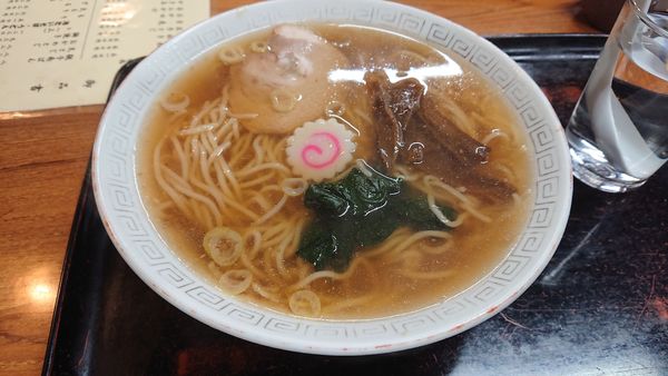 「ラーメン(５７０円)」@松月庵の写真
