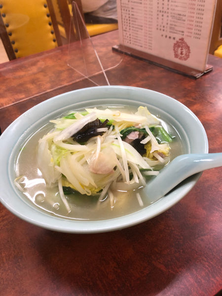 「タンメン　７３７円」@正華 花畑店の写真