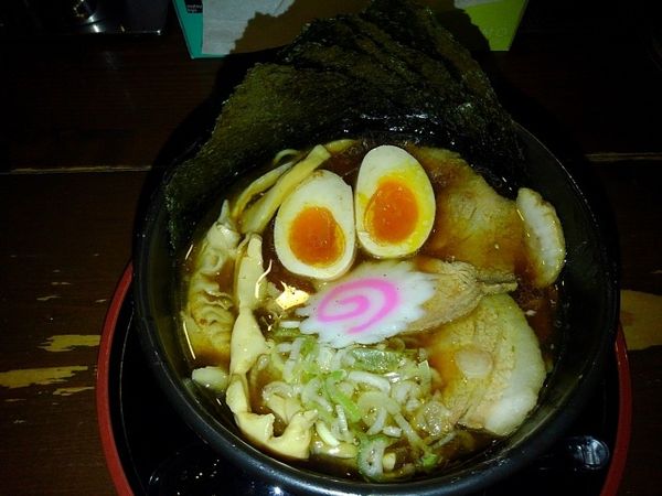 「閏麺　醤油　中」@拉麺 閏の写真
