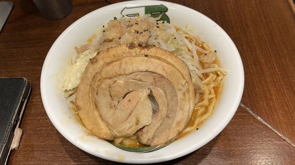 「雷味噌」@ラーメン 雷 東京本丸店の写真