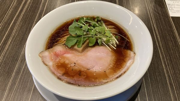 「熟成醤油」@中華蕎麦 三藤の写真