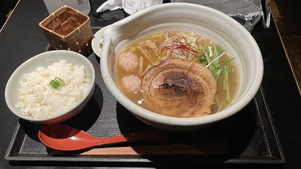 「銀笹らーめん（塩）」@麺処 銀笹の写真