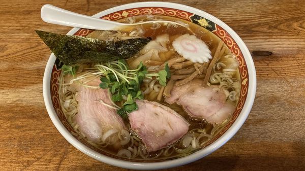 「期間限定 白河中華そば」@渡なべの写真