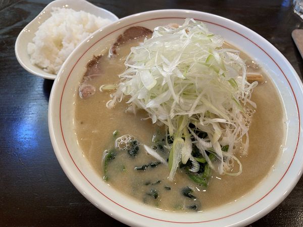 「ポタージュネギ」@ラーメン ももちゃん亭の写真