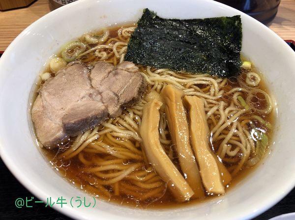 「中華そば並(490円)」@舎鈴 東大宮店の写真