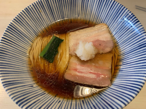 「豚と鶏の中華そば700円」@タナカ ロボの写真