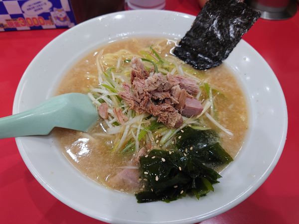 「ネギラーメン 780円」@ラーメン かいざん 新小岩店の写真