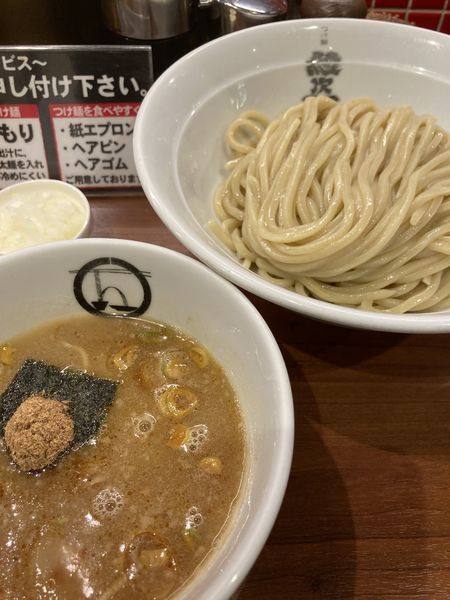 「つけ麺」@つけ麺 紋次郎 大阪駅前第二ビル店の写真