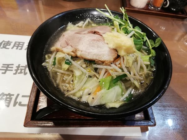 「旨塩タンメン」@完熟味噌らぁめん かなで商店の写真