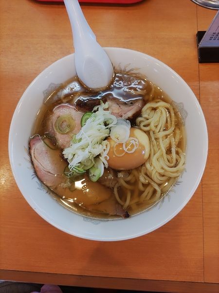 「チャーシューメン+味玉  ﾒﾝﾏ抜き」@らーめん 香文の写真