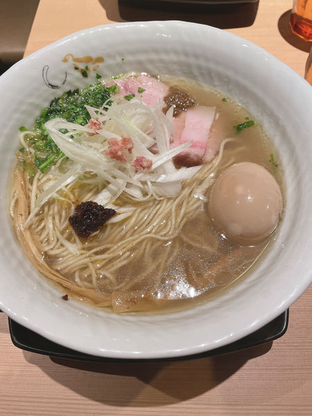 「真鯛と蛤の塩そば」@SOBAHOUSE 金色不如帰 新宿御苑本店の写真