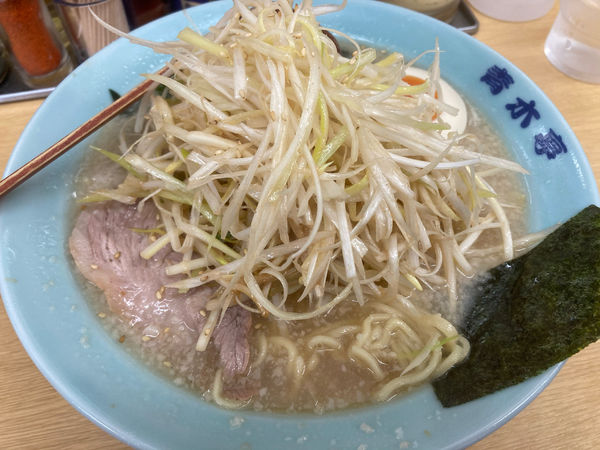 「ネギラーメン(小・醤油)¥700+ネギ¥100」@ラーメン青木亭 越谷店の写真